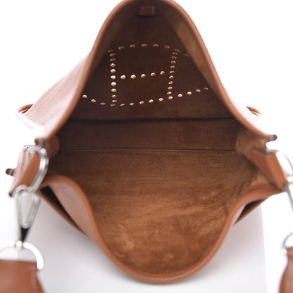 Hermes Taurillon Clemence Evelyne III PM Gold 5 of 15