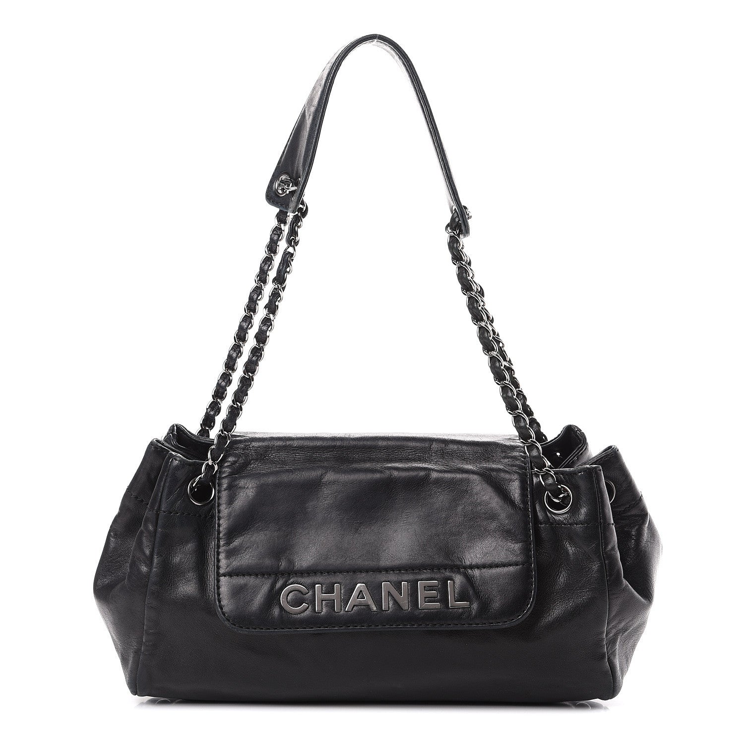Chanel Lambskin Rock and Chic Shoulder Bag Black 1 of 16