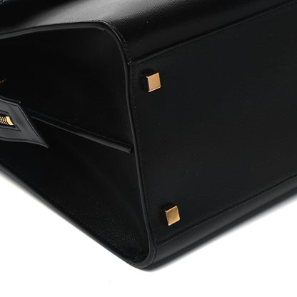 Saint Laurent Grain De Poudre Medium Uptown Tote Black 7 of 8
