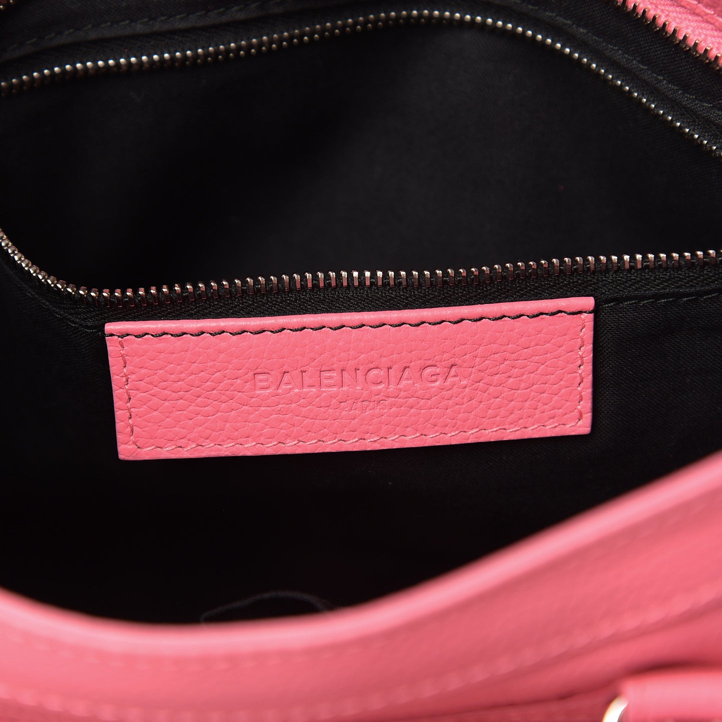 Veau Gravier Classic Silver Hardware S City Rose Dragee