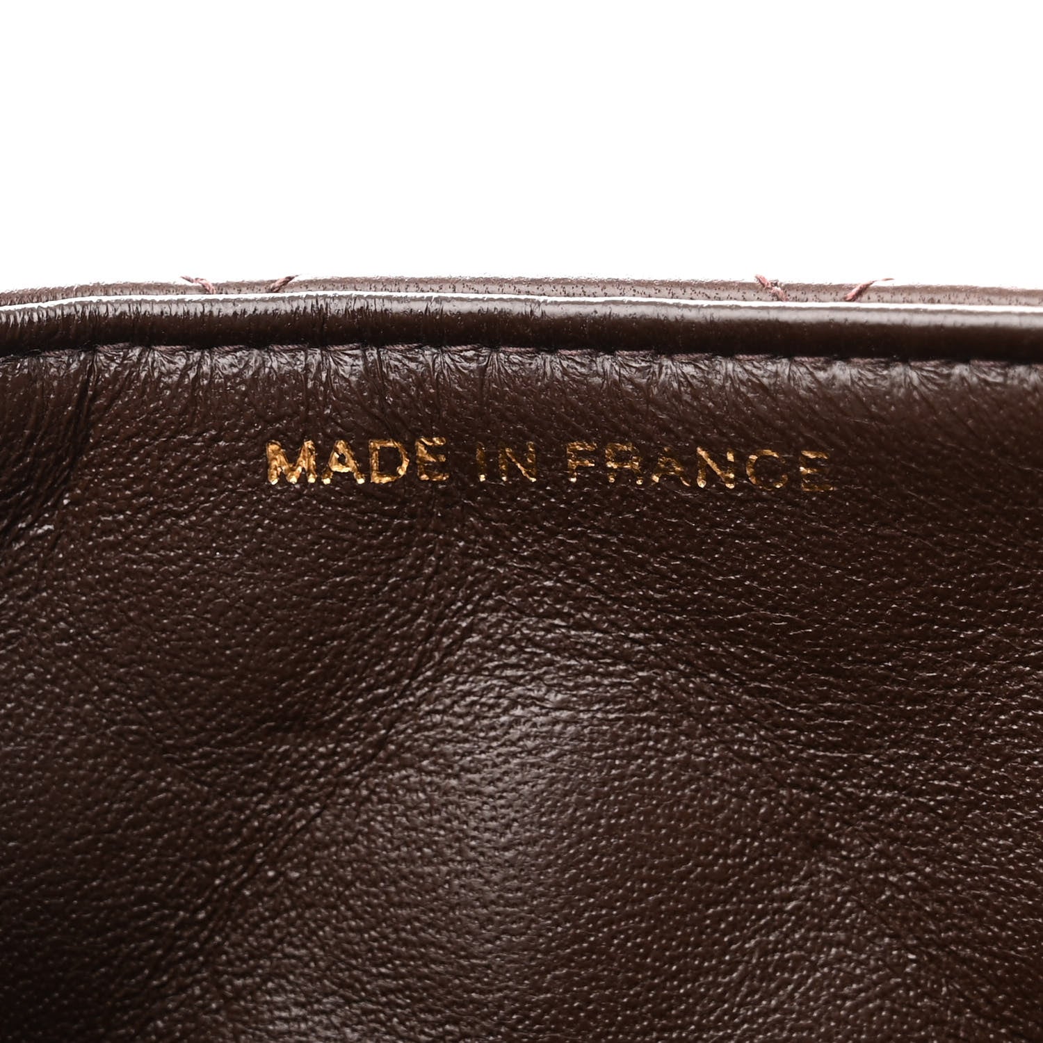 Chanel Lambskin Quilted Mini Square Flap Bag Dark Brown 7 of 11