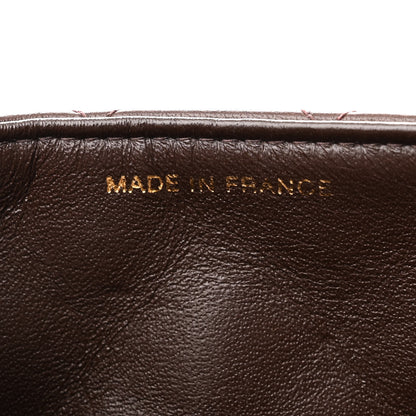 Chanel Lambskin Quilted Mini Square Flap Bag Dark Brown 7 of 11