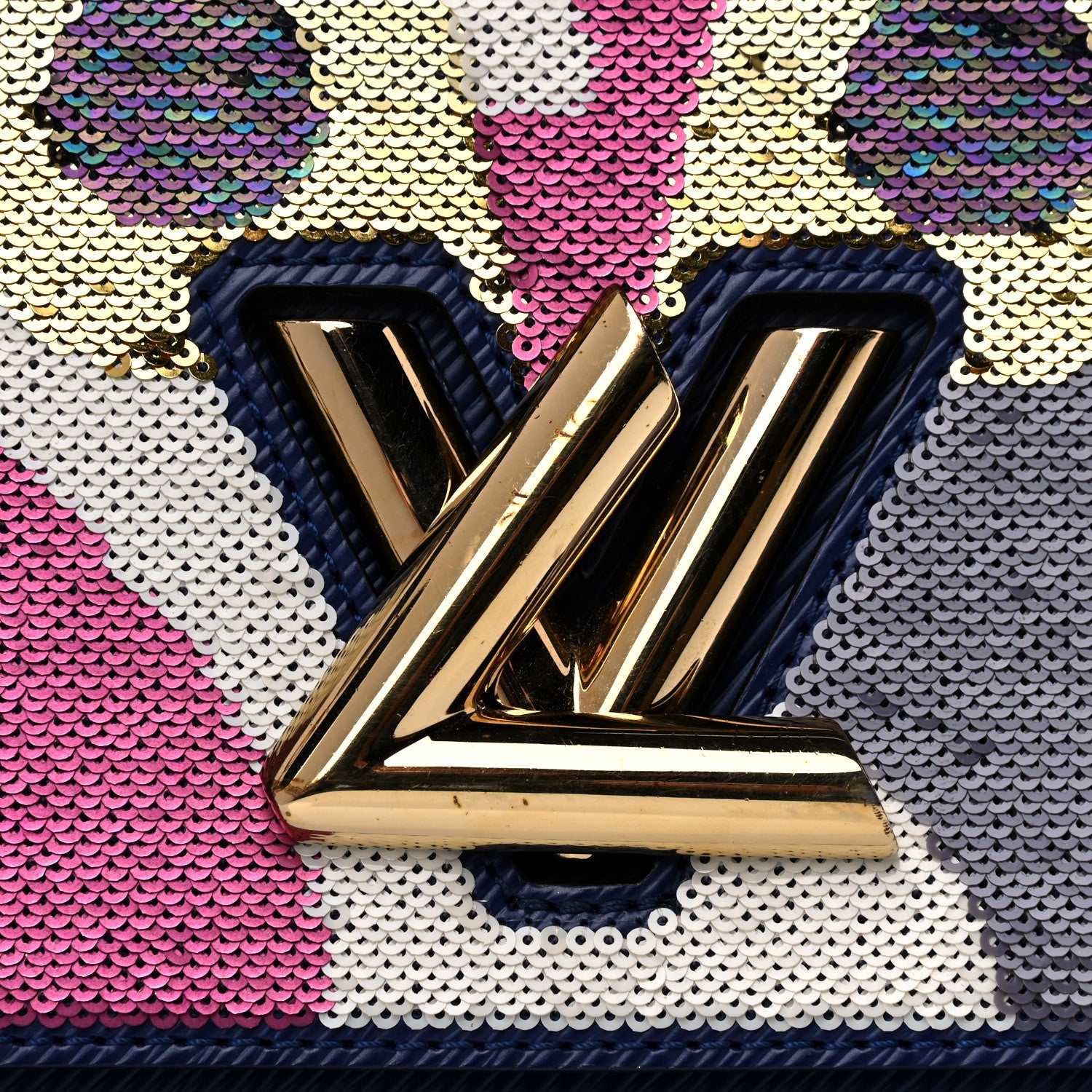 Louis Vuitton Epi Sequins Twist Shoulder Bag MM 5 of 6
