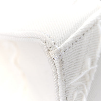 Balenciaga Denim Patchwork Small Hourglass Top Handle Bag White 10 of 13