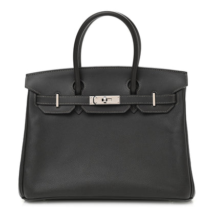Hermes Epsom Birkin 30 Graphite 1 of 10