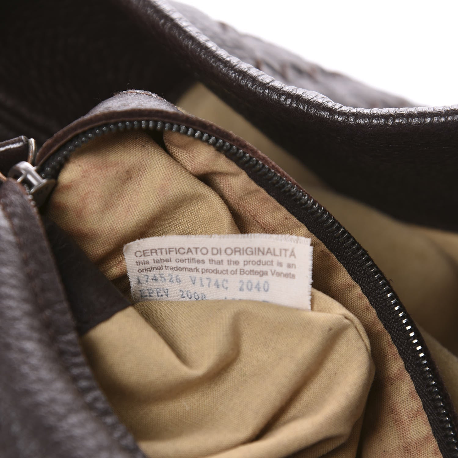 Bottega Veneta Cervo Intrecciato Shoulder Bag Ebano 11 of 13
