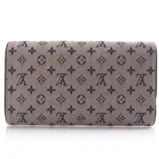 Monogram Mini Porte Tresor Intl Wallet Blue