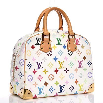 Louis Vuitton Monogram Multicolor Trouville White 3 of 8