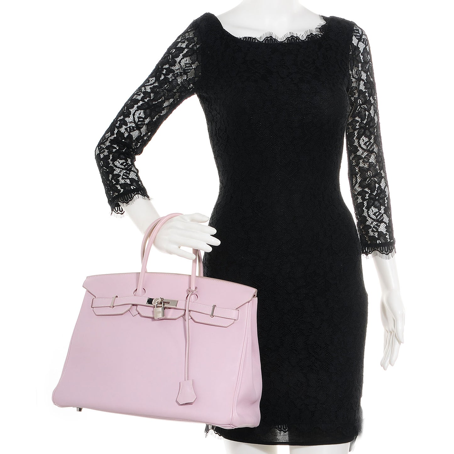Swift Birkin 35 Rose Dragee