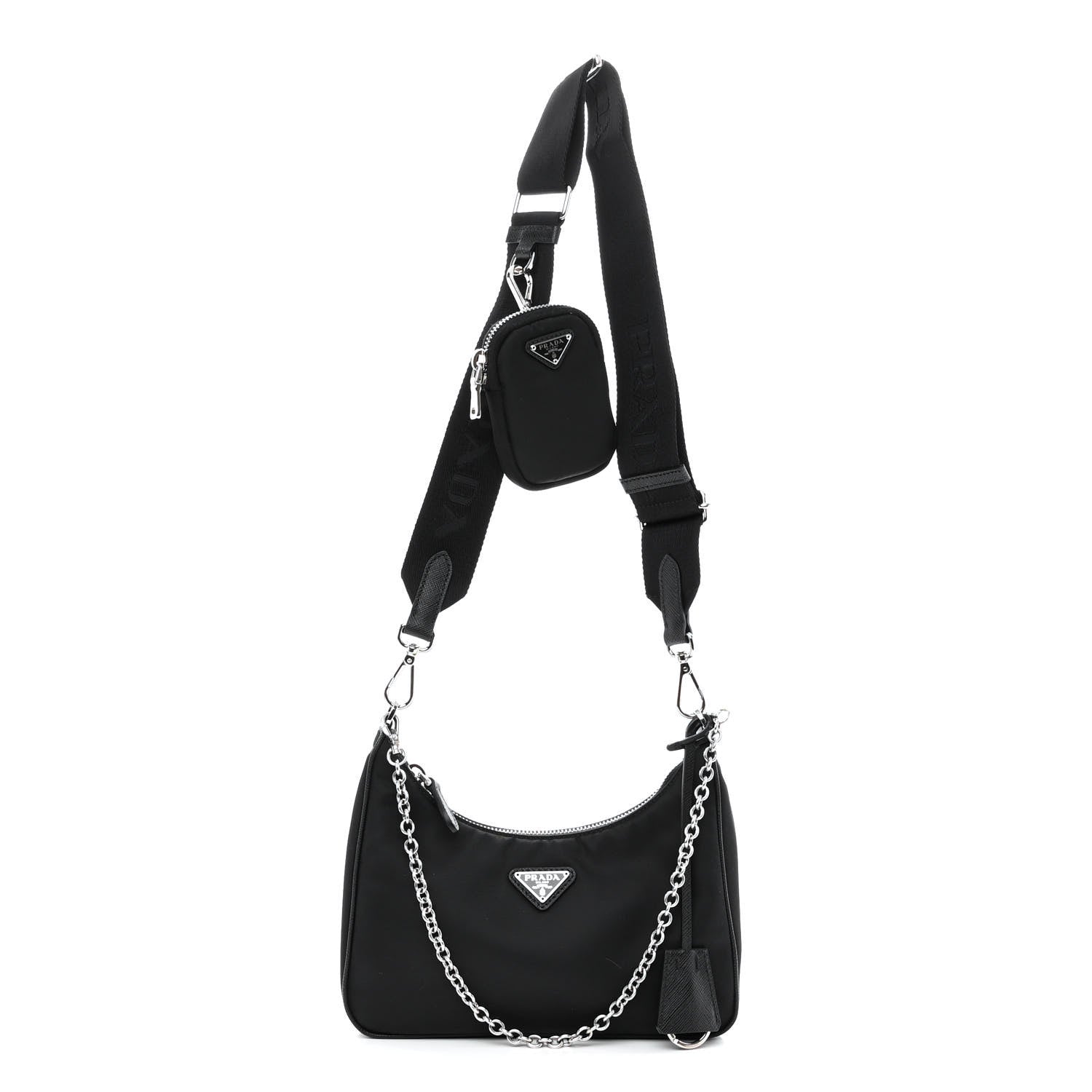 Prada Nylon Re-Edition 2005 Shoulder Bag Black 1 of 9