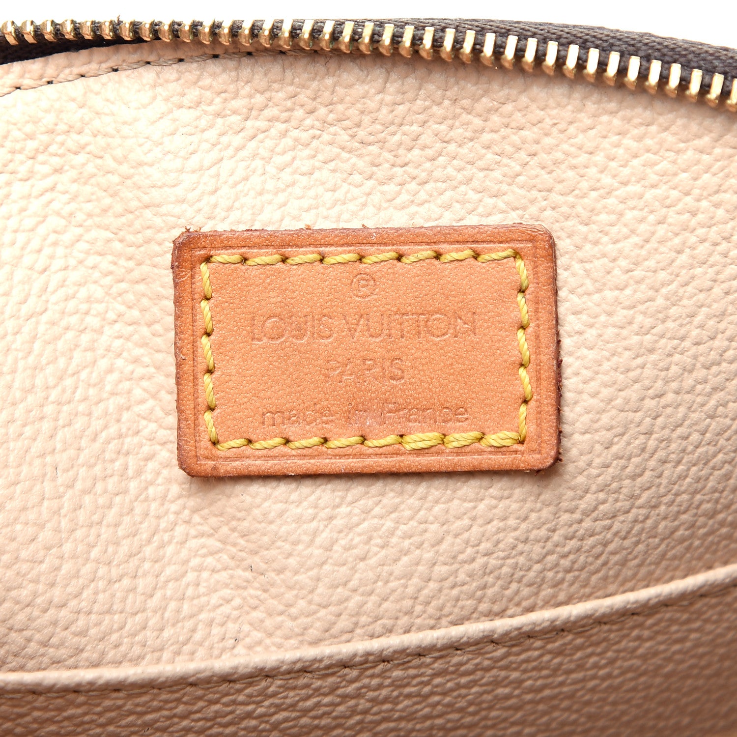 Louis Vuitton Monogram Trousse Demi Ronde 6 of 8