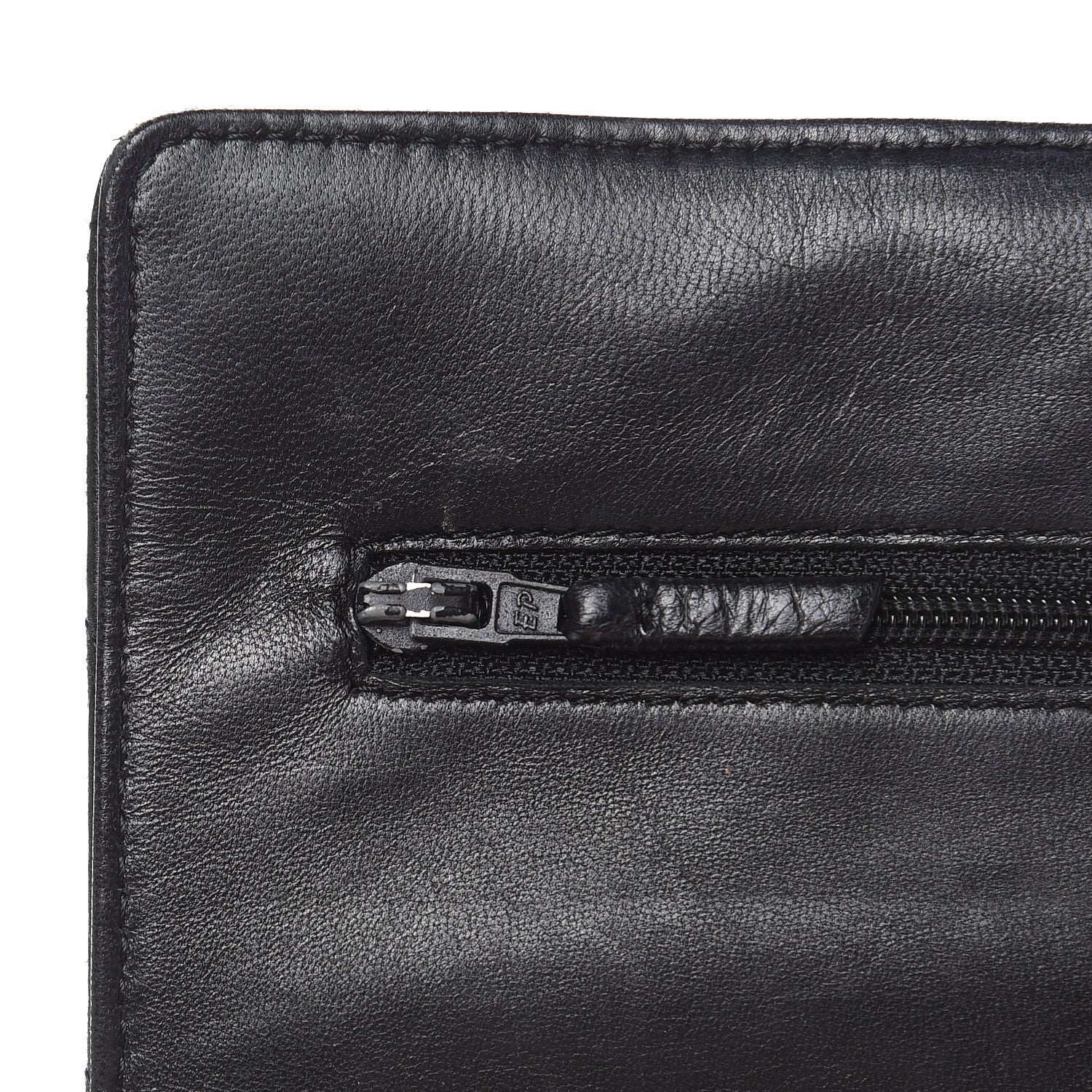 Chanel Lambskin Quilted Wallet On Chain WOC Black 16 of 19