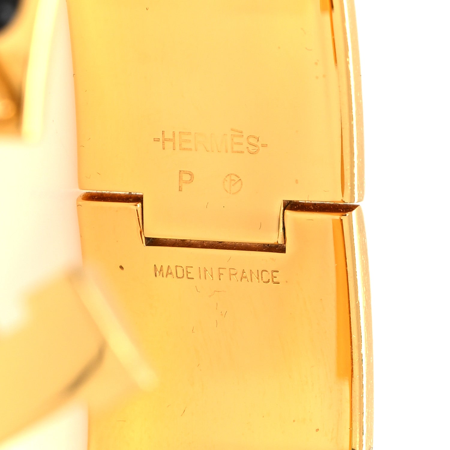 Hermes Enamel Wide Clic Clac H Bracelet GM Black 5 of 5