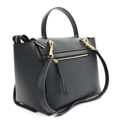 Celine Grained Calfskin Mini Belt Bag Black 3 of 7