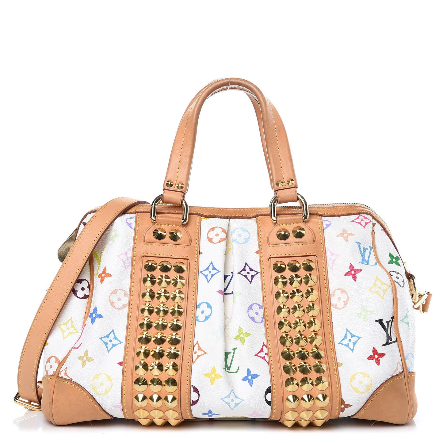 Monogram Multicolor Courtney MM White