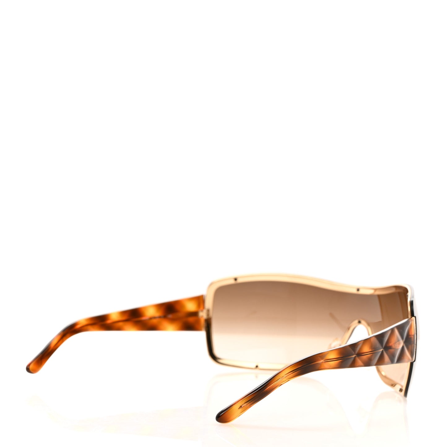 Quilted Sunglasses 4126 Tortoise