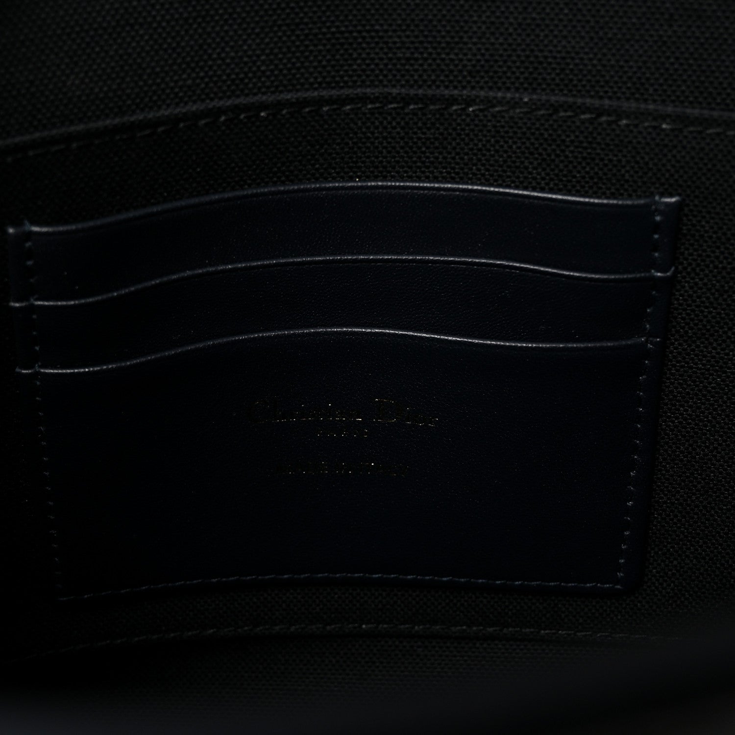 Christian Dior Oblique 30 Montaigne Pouch Blue 6 of 6