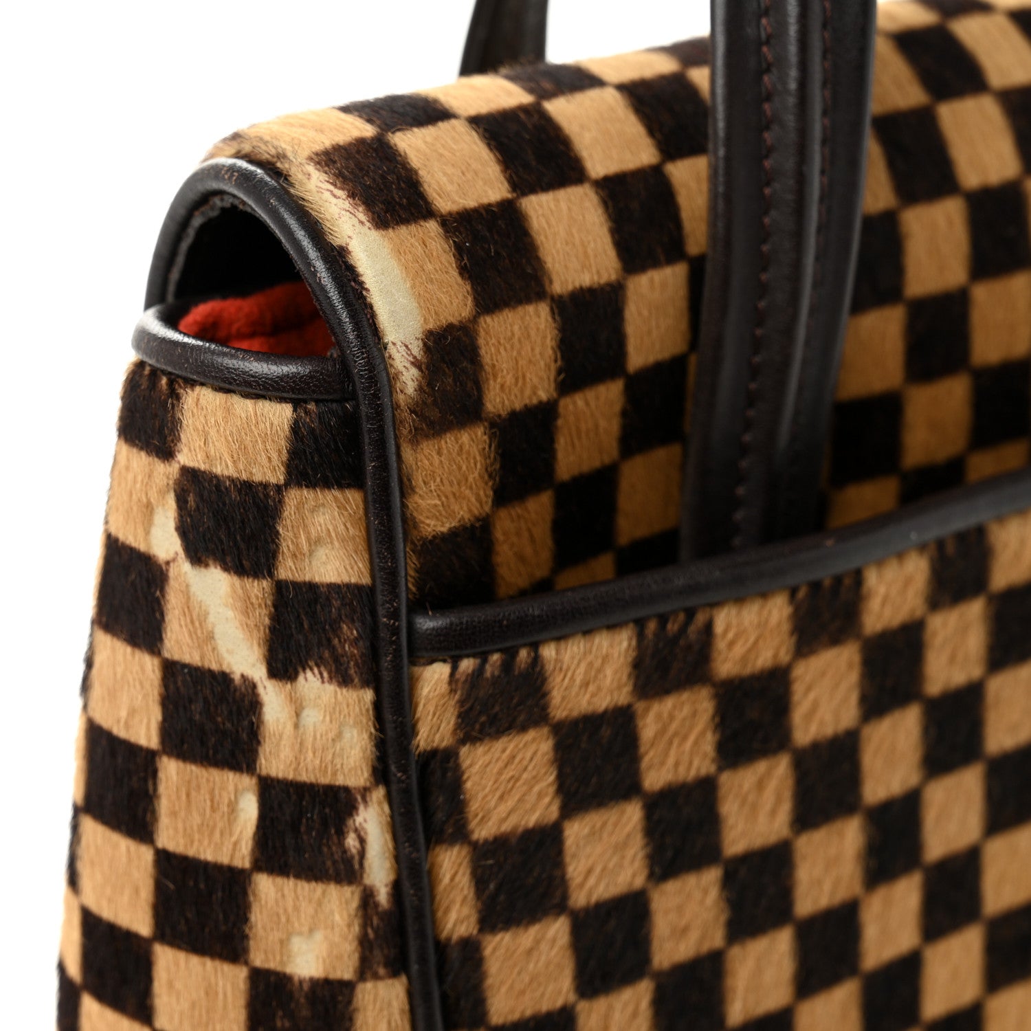 Louis Vuitton Damier Calf Hair Sauvage Lionne 11 of 12