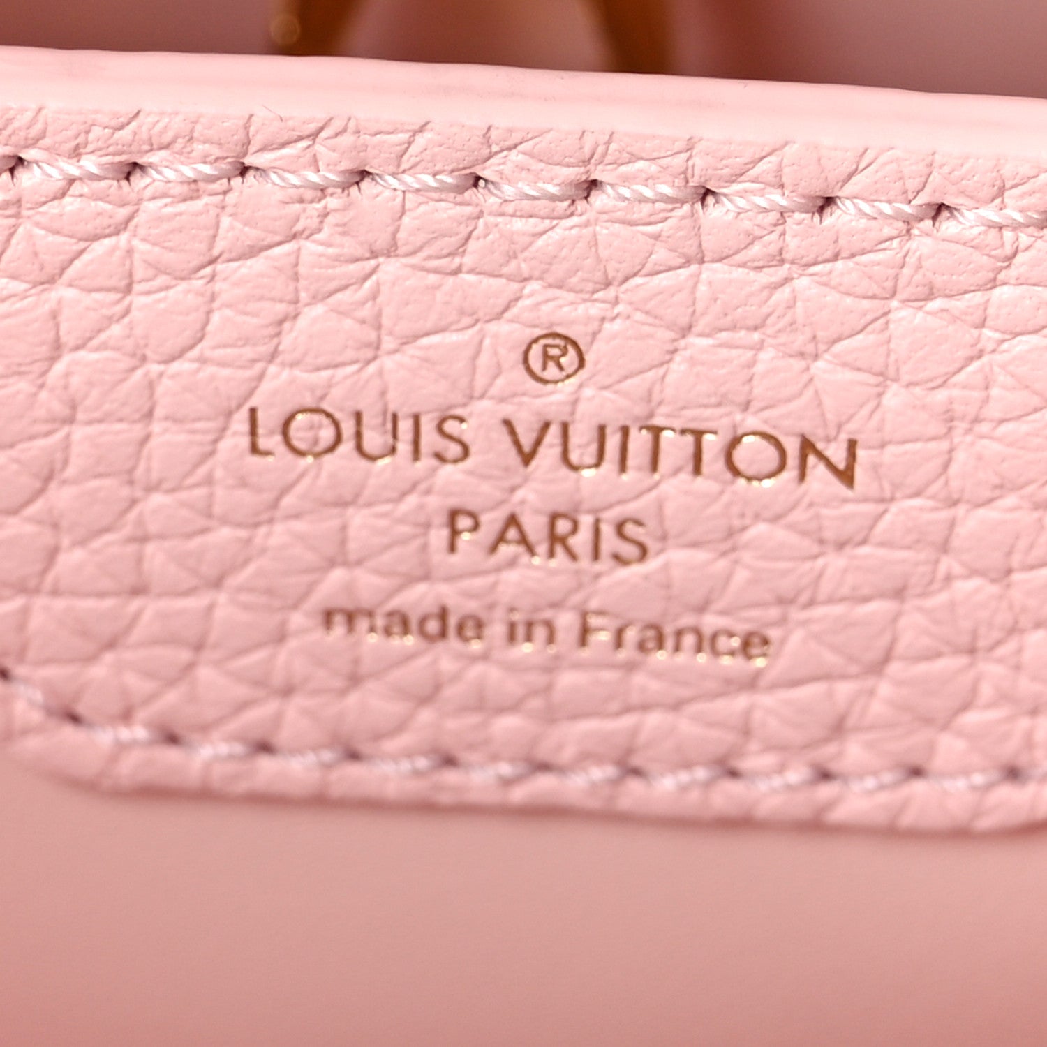 Louis Vuitton Taurillon Capucines BB Rose Jasmin 6 of 10
