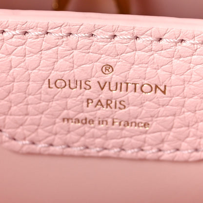 Louis Vuitton Taurillon Capucines BB Rose Jasmin 6 of 10