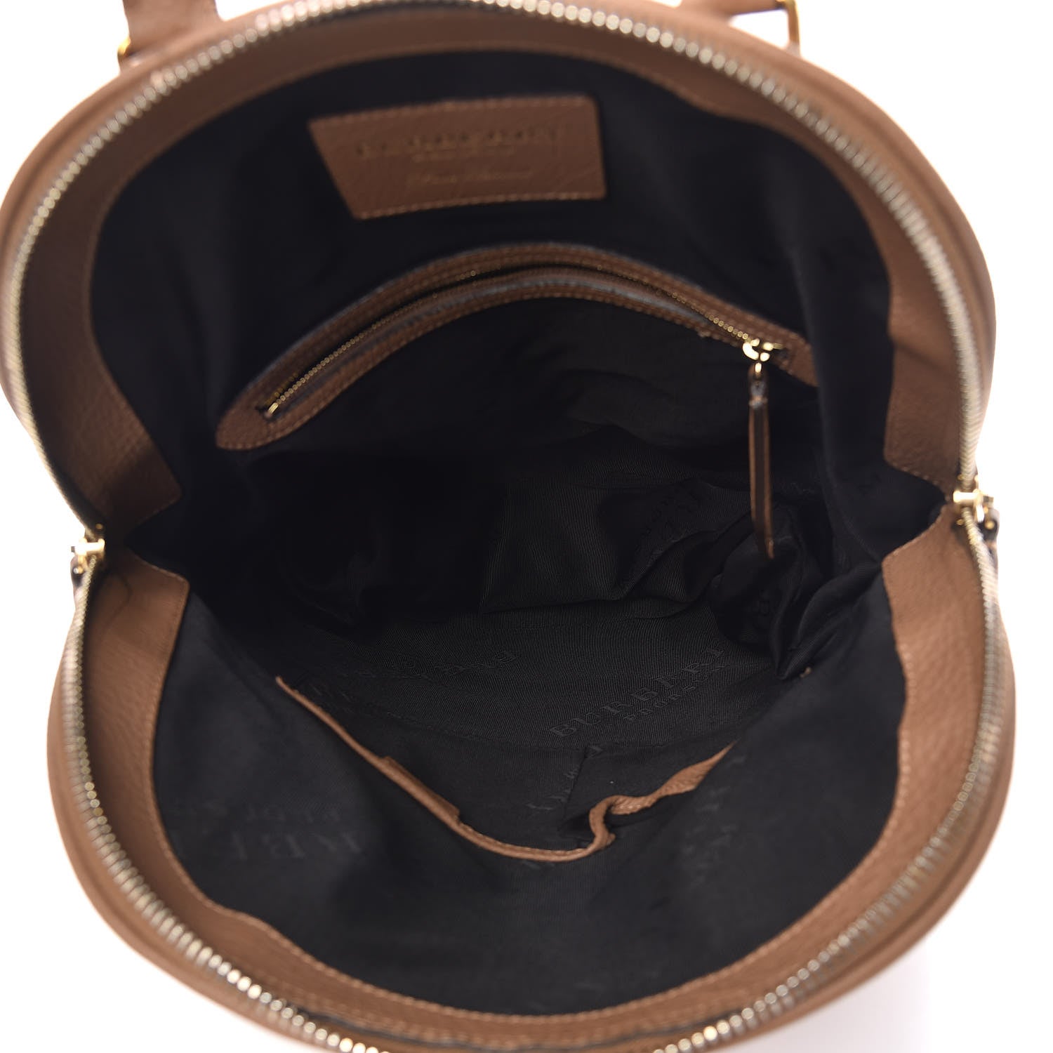 Burberry Prorsum Grainy Calfskin Hand Painted Bloomsbury Dark Sand 7 of 10