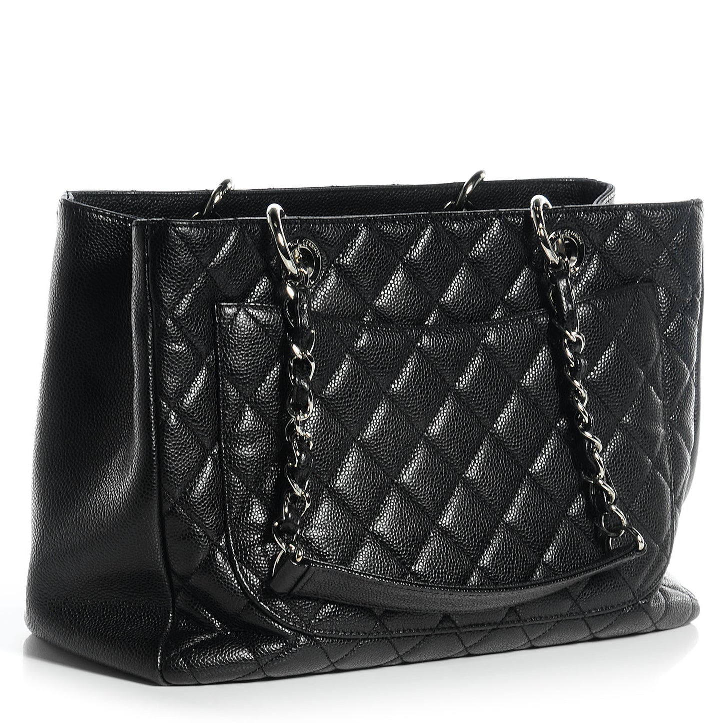 Caviar Grand Shopping Tote GST Black