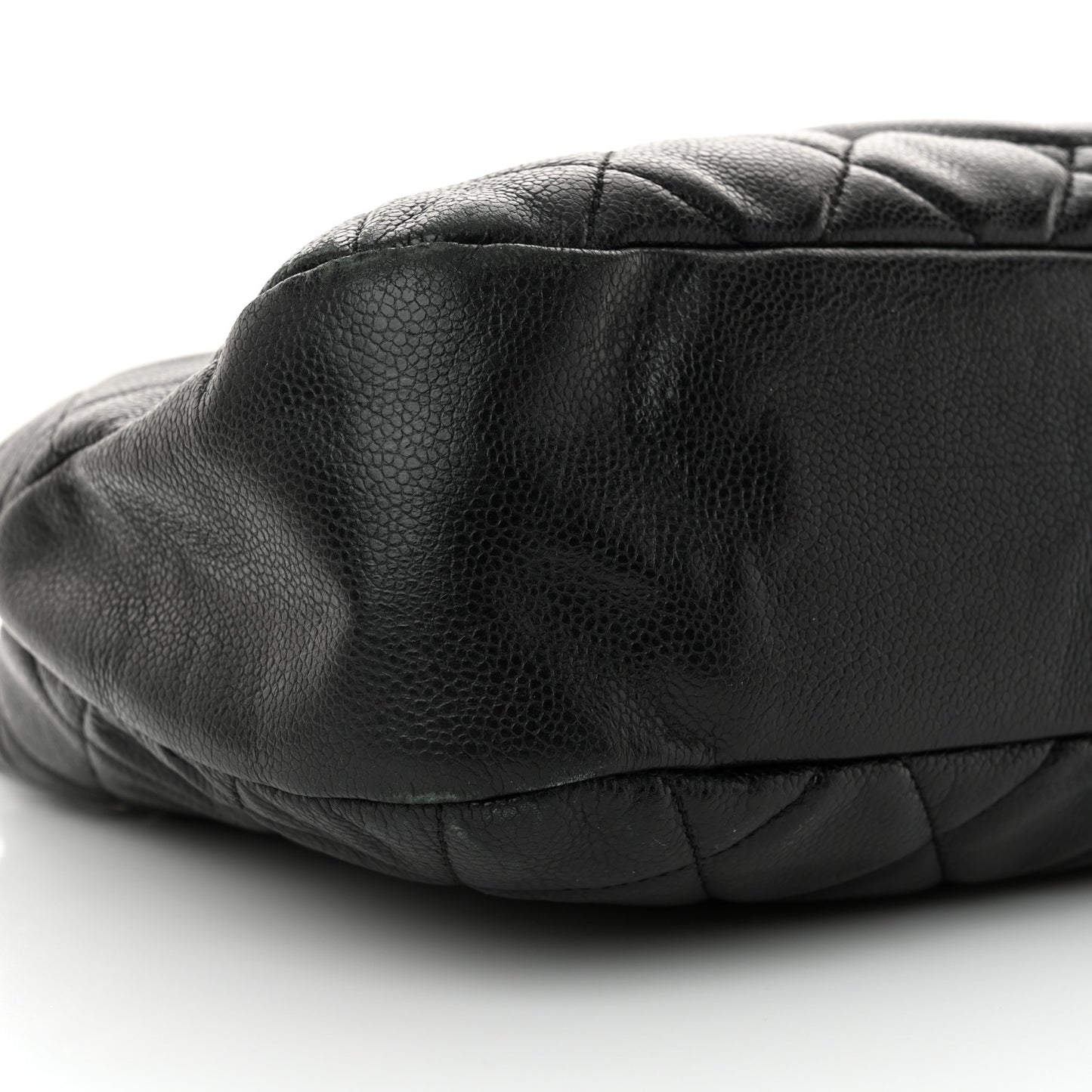 Caviar Quilted Timeless CC Soft Tote Black