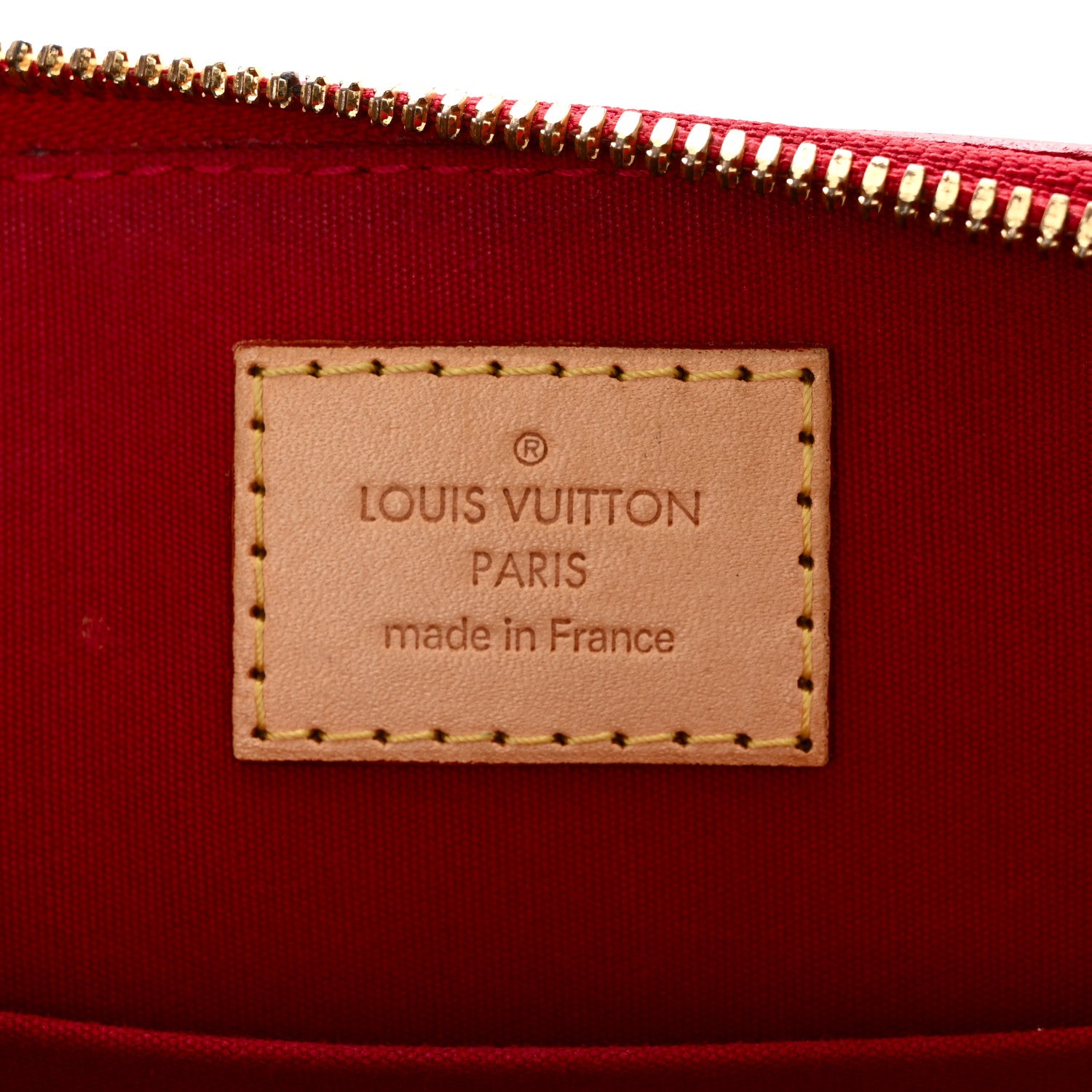 Louis Vuitton Vernis Alma BB Pomme D'Amour 6 of 9