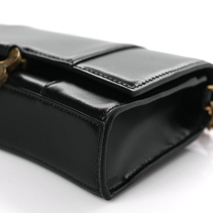 Balenciaga Shiny Box Calfskin Hourglass Chain Bag Black 8 of 8