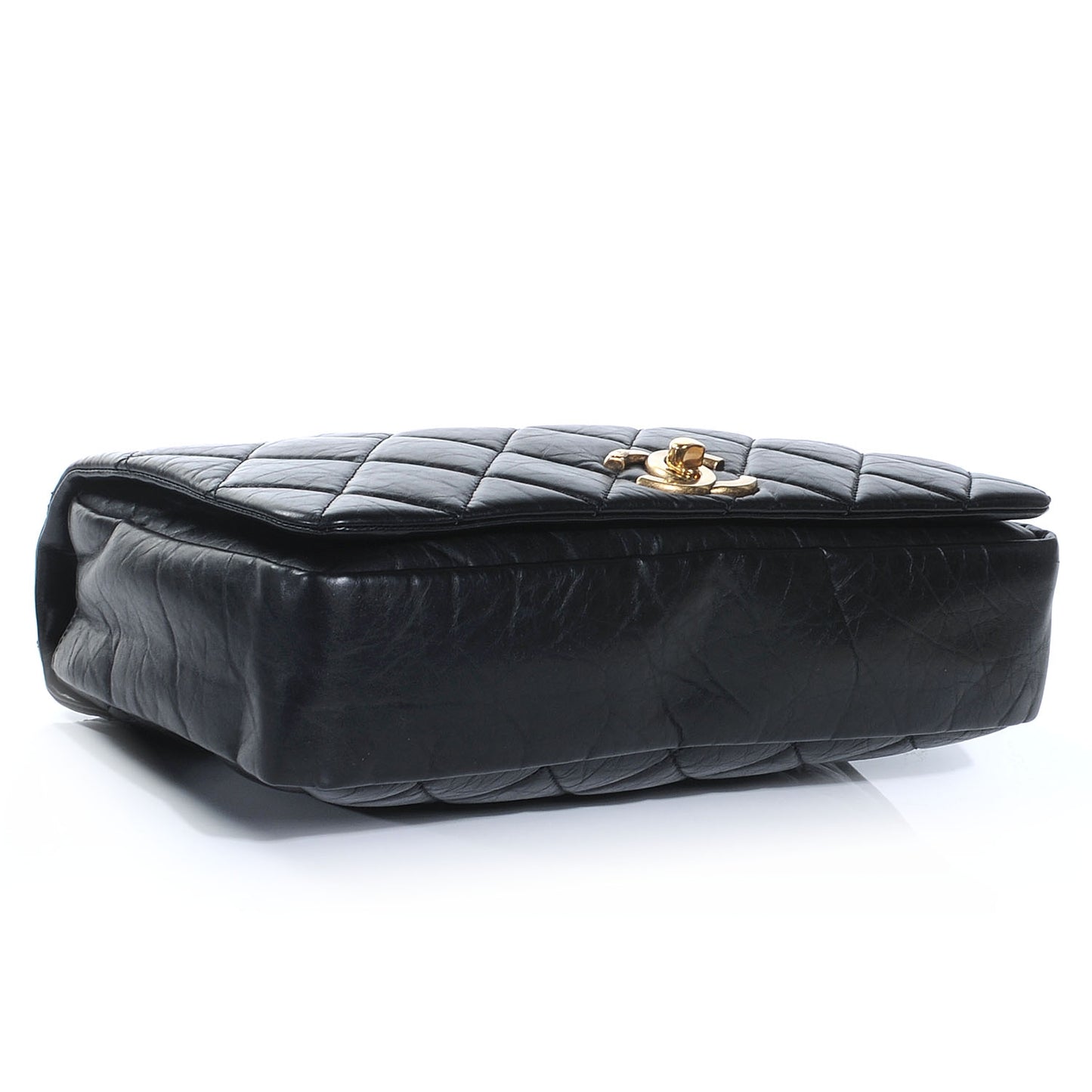 Quilted Medium Pondichery Flap Black