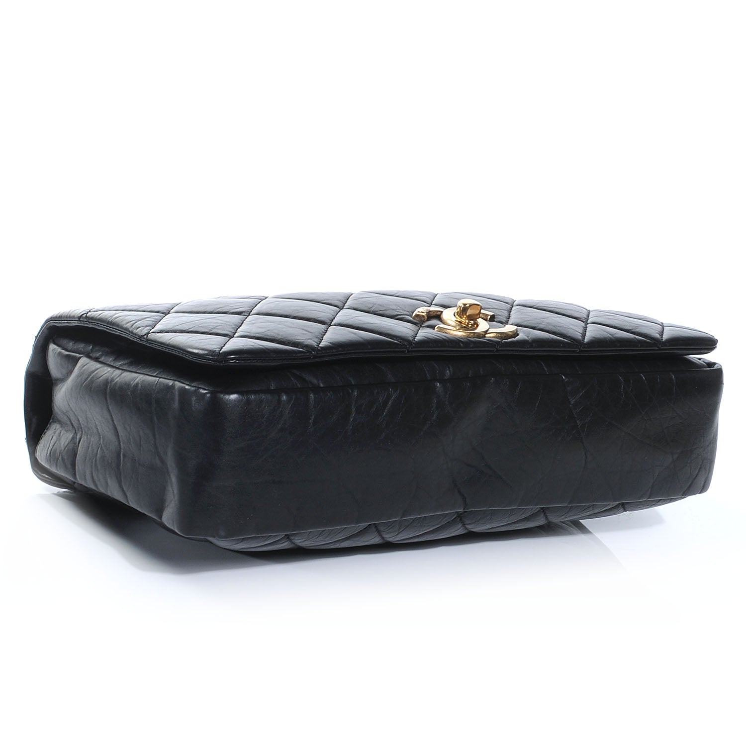 Chanel Quilted Medium Pondichery Flap Black 4 of 8