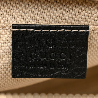 Gucci Pebbled Calfskin Small Soho Disco Bag Black 6 of 14