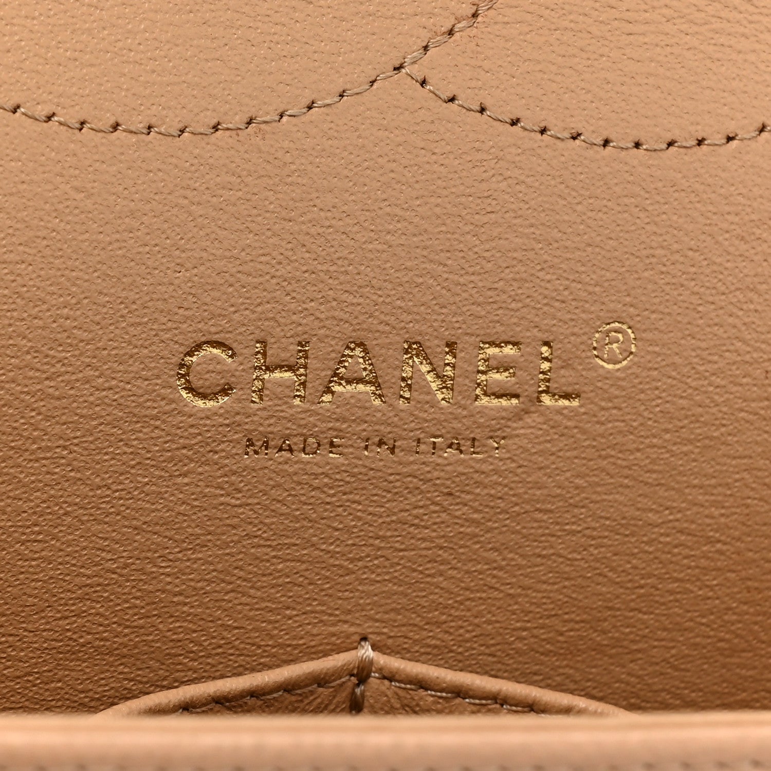 Chanel Caviar Quilted Jumbo Double Flap Beige 8 of 17