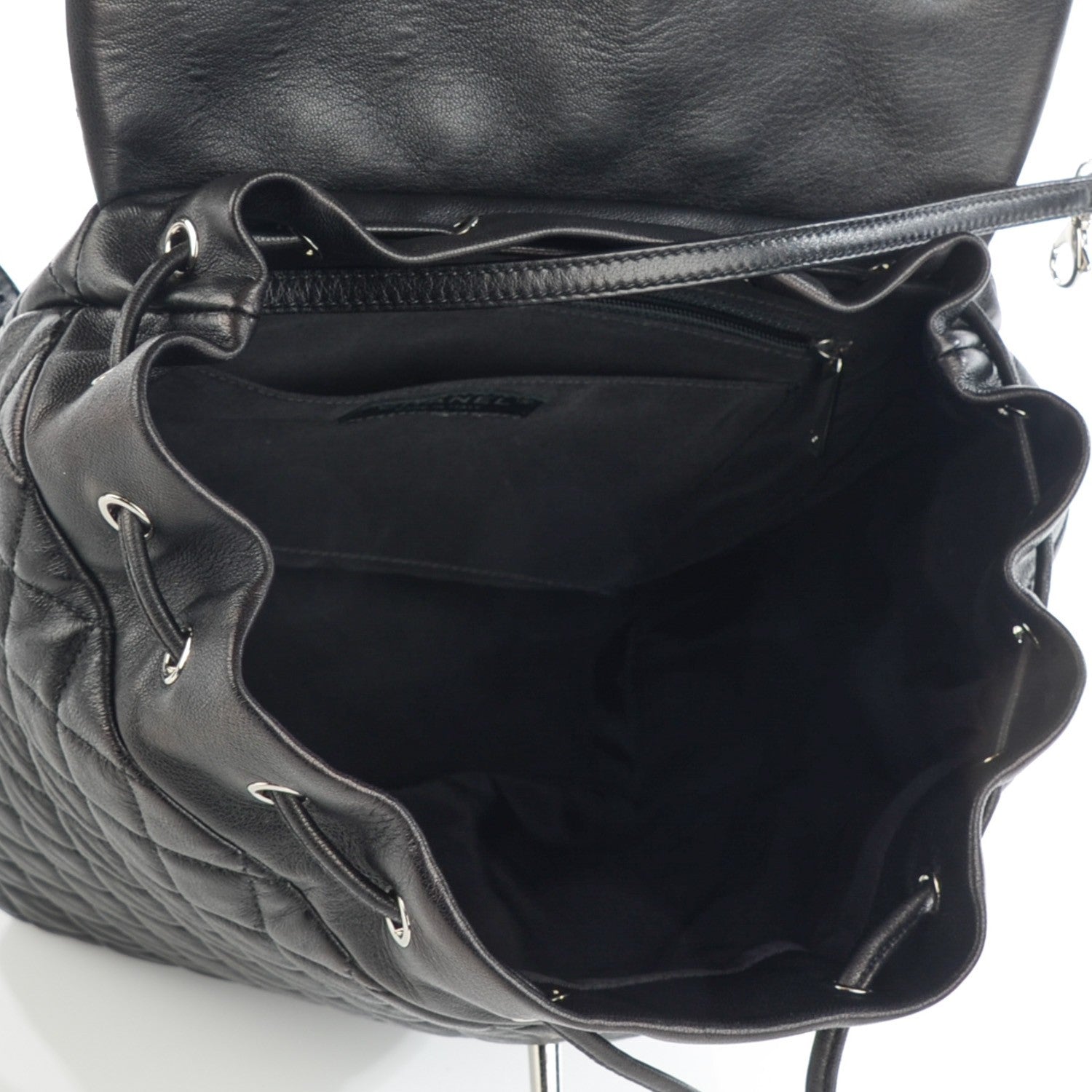Chanel Lambskin Quilted Large Urban Spirit Backpack Black 5 of 7