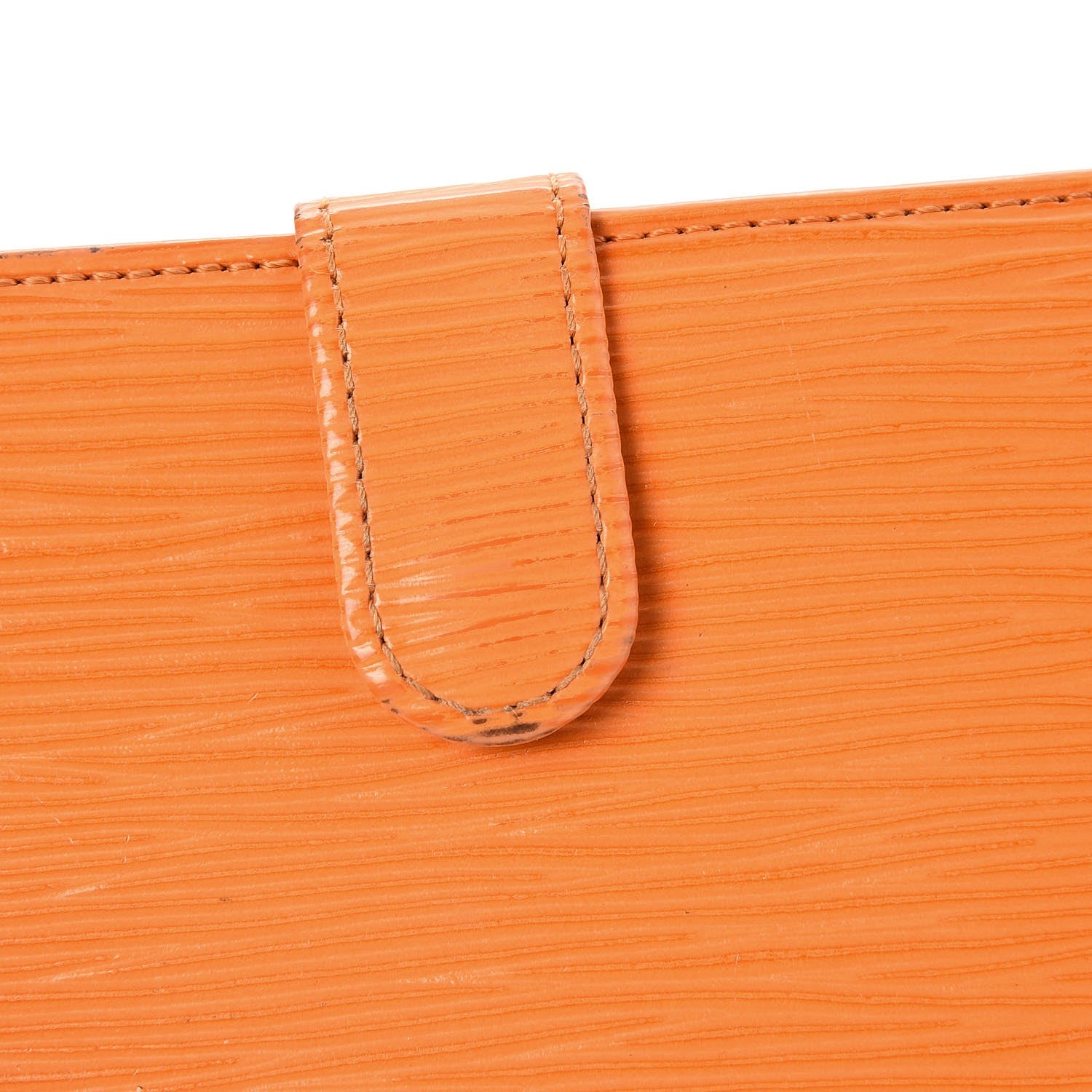 Louis Vuitton Epi French Purse Wallet Mandarin 7 of 14
