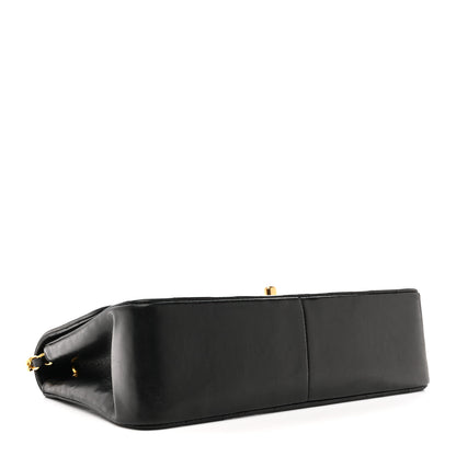 Chanel Lambskin Quilted Medium Single Flap Black 4 of 14