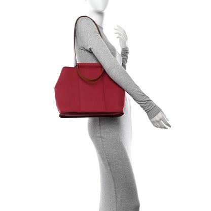 Hermes Toile Cabag 32 PM Pink 2 of 16