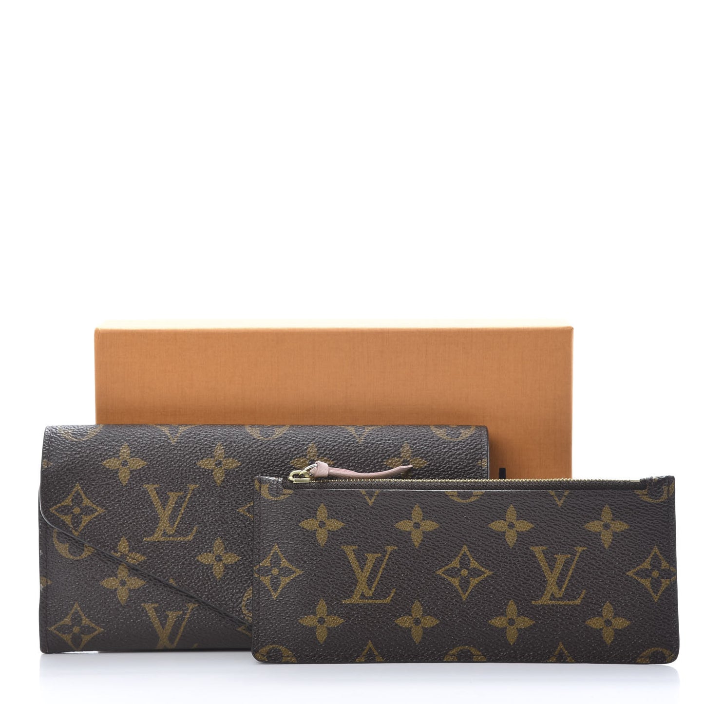 Monogram Josephine Wallet Rose Ballerine