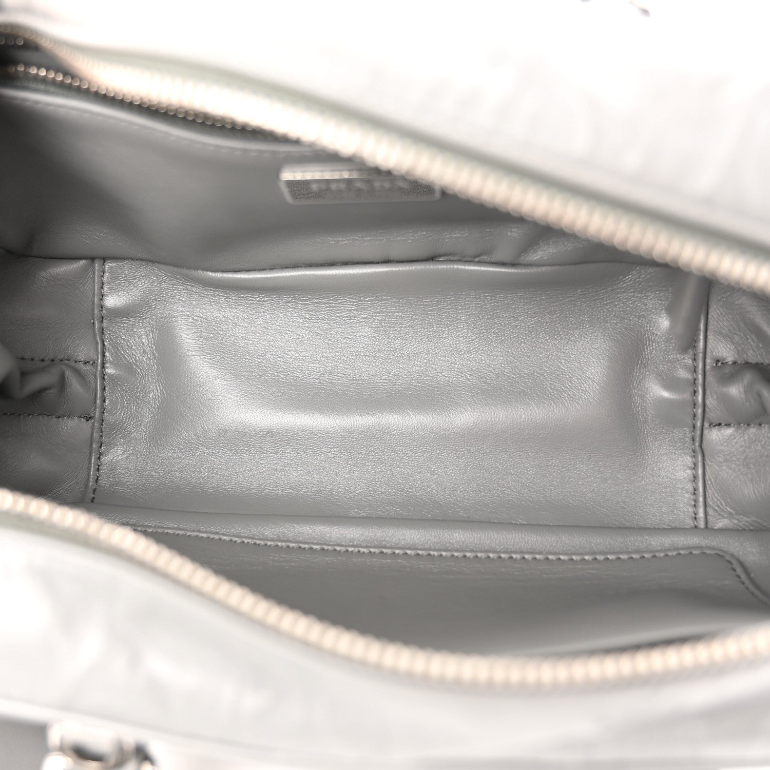 Prada Nappa Antique Small Re-Edition 2001 Two Handle Crossbody Bag Ardesia 5 of 11