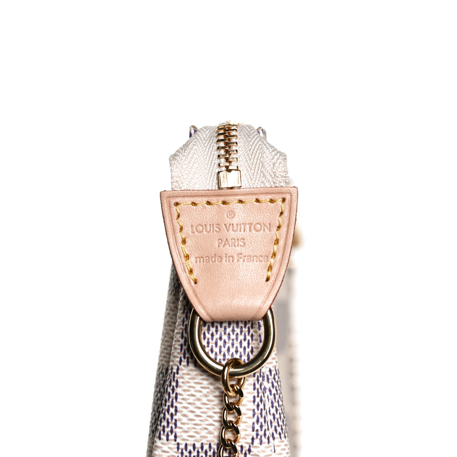 Louis Vuitton Damier Azur Mini Pochette Accessories 6 of 9