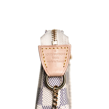Louis Vuitton Damier Azur Mini Pochette Accessories 6 of 9