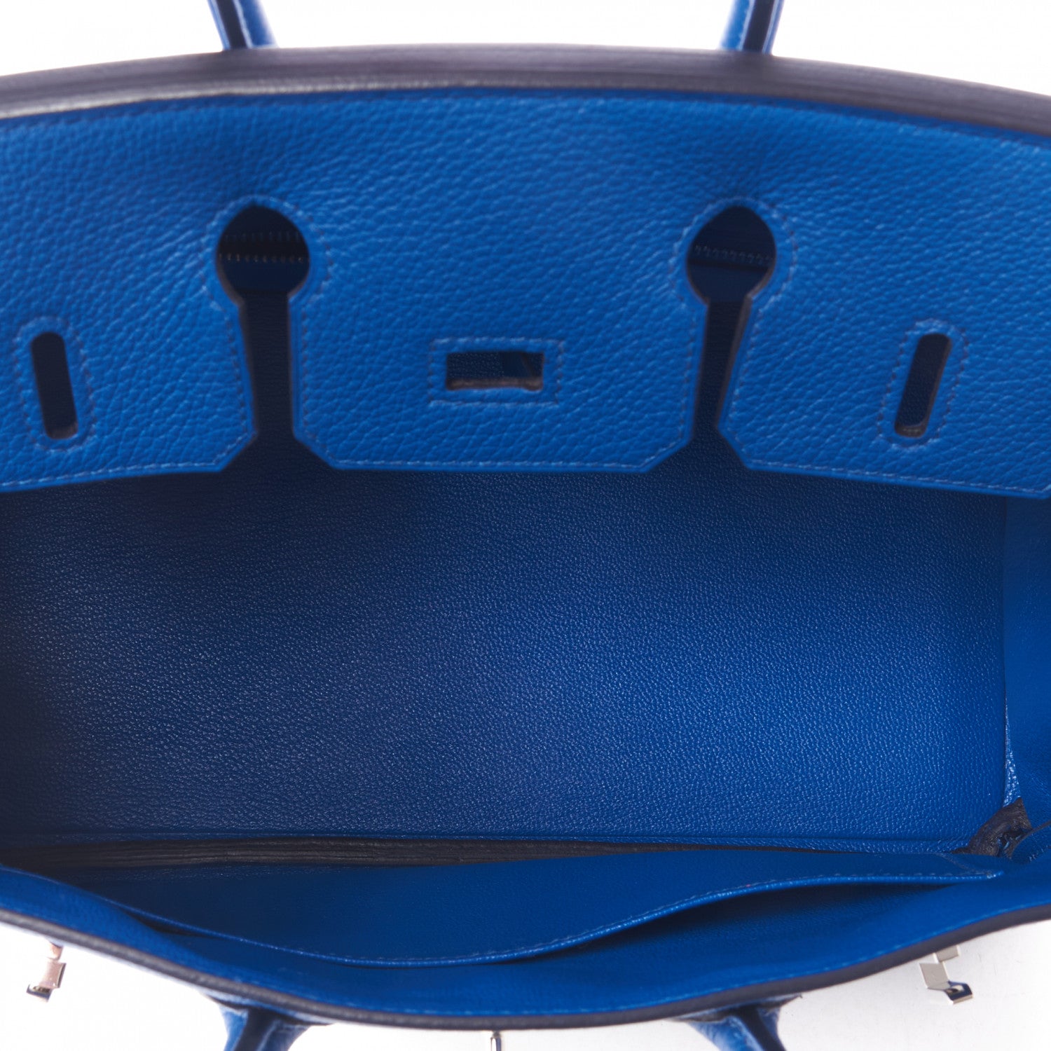 Hermes Togo Birkin 25 Bleu France 14 of 29