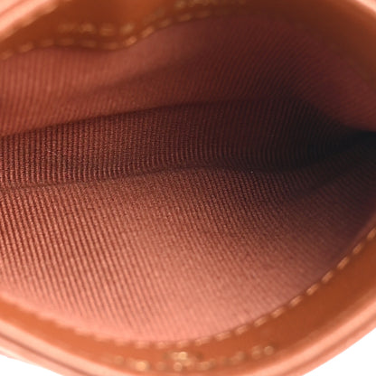 Chanel Lambskin Quilted Studded CC Card Holder Camel 5 of 19