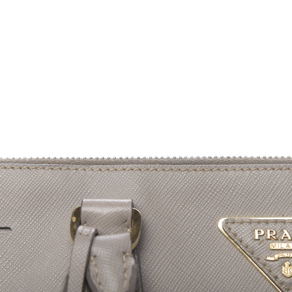 Prada Saffiano Large Galleria Double Zip Tote Pomice 13 of 23