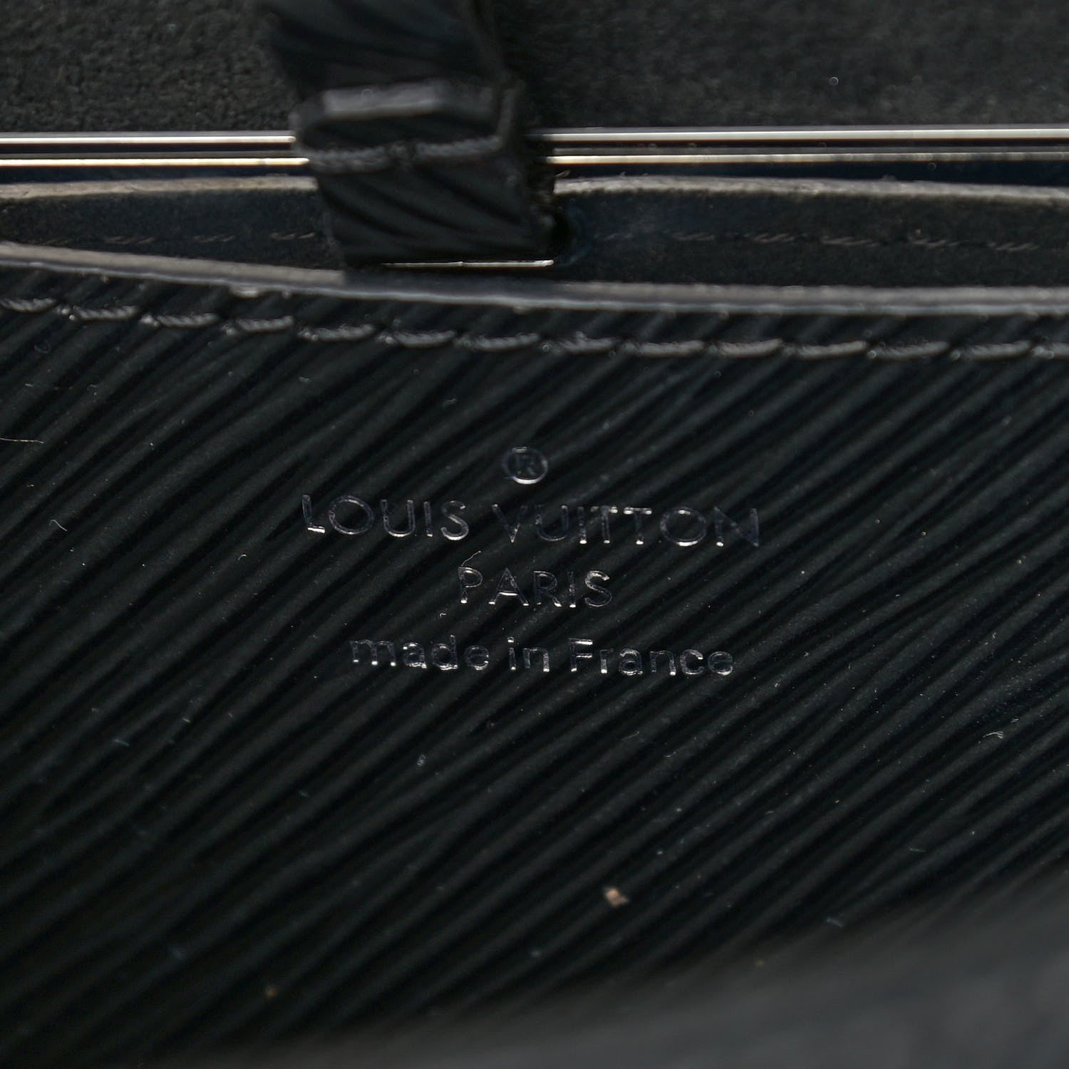Louis Vuitton Epi Twist Shoulder Bag Mini Black 6 of 10