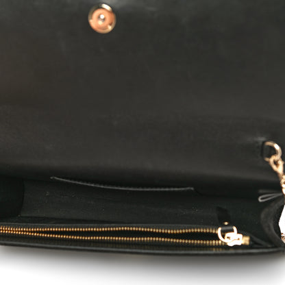 Jimmy Choo Patent Suede Fie Clutch Black 4 of 14