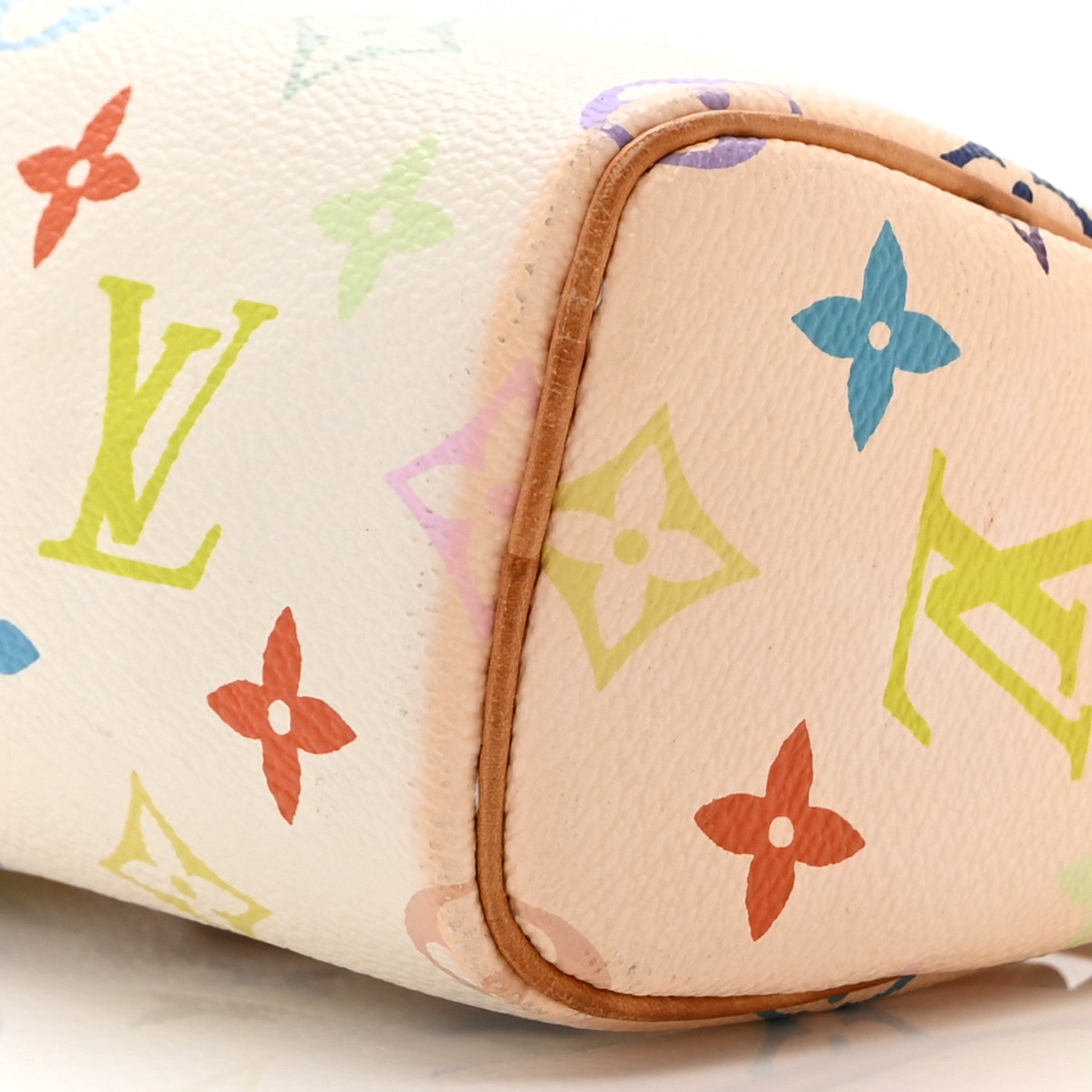 Louis Vuitton Monogram Multicolor Mini Sac HL Speedy White 10 of 14
