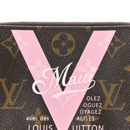 Louis Vuitton Monogram V Maui Mini Pochette Accessories Rose Ballerine 8 of 9
