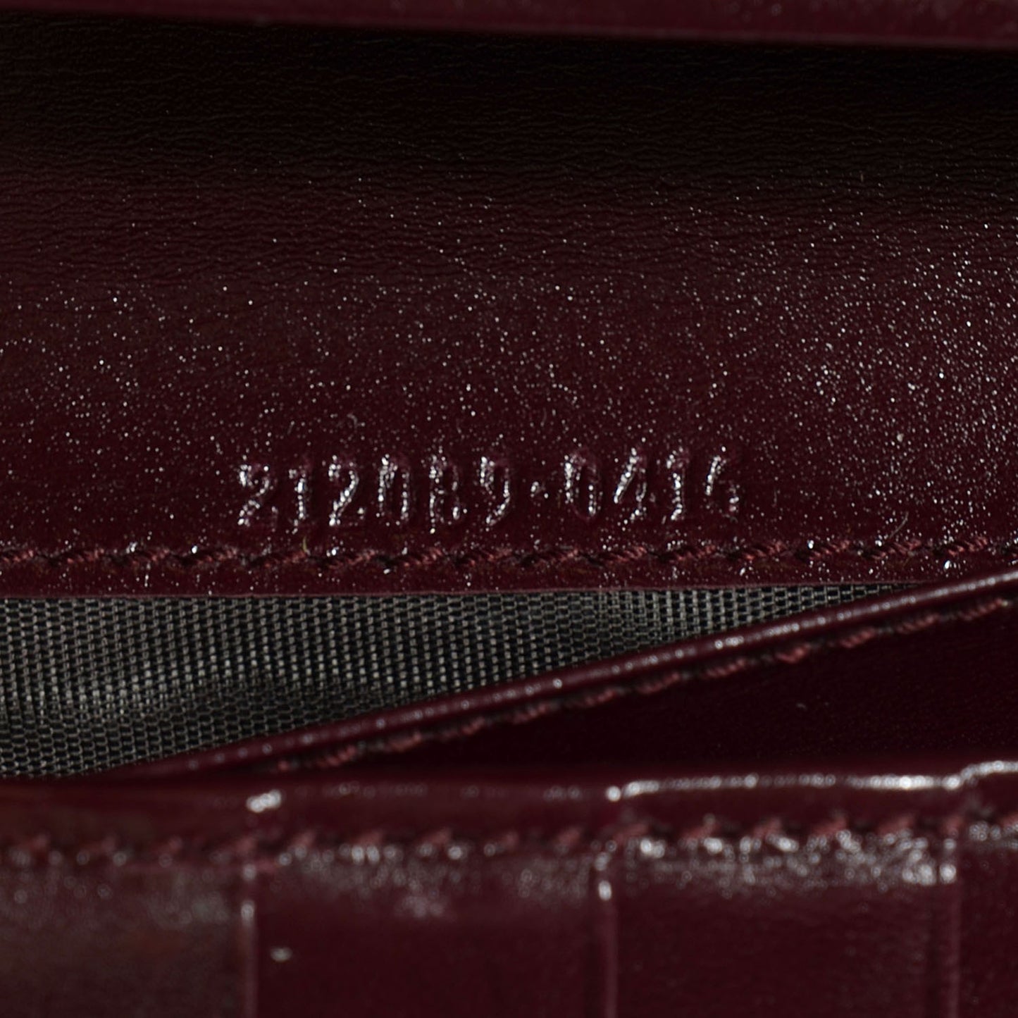 GG Plus Monogram Icon Bar Continental Wallet Bordeaux