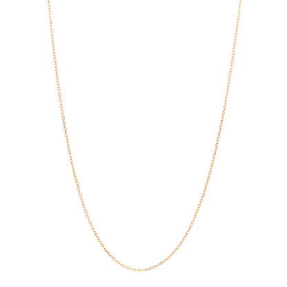 Van Cleef & Arpels 18K Yellow Gold Trace Chain Necklace 1 of 6